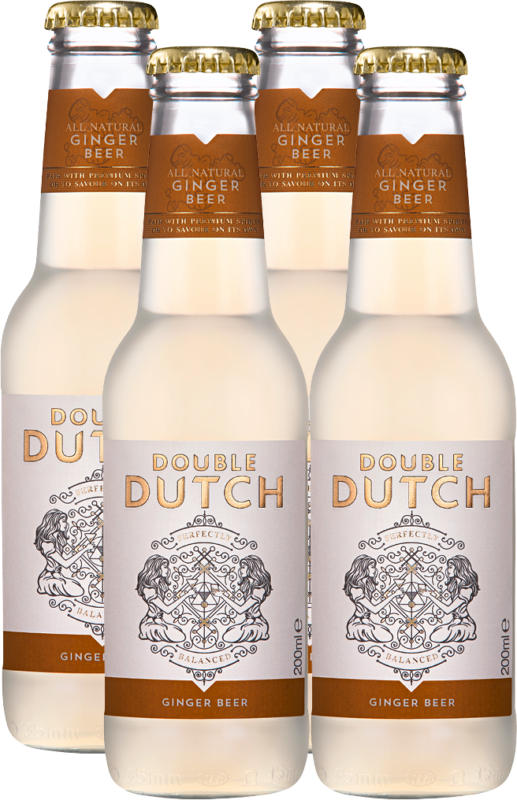 Double Dutch Ginger Beer, 4 x 20 cl