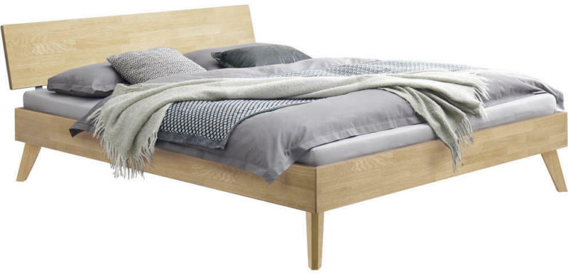 Bett 180/200 cm in Eichefarben