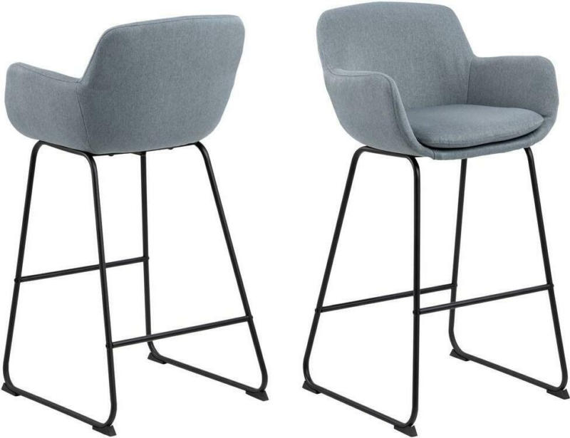 Barhocker Lisa B: 52 cm Blau