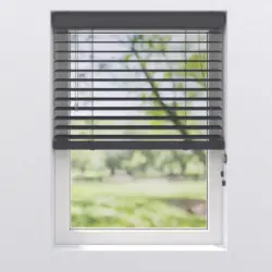Jalousie 50mm in Holzoptik 120/175 cm