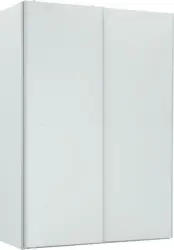 Schwebetürenschrank in Weiß