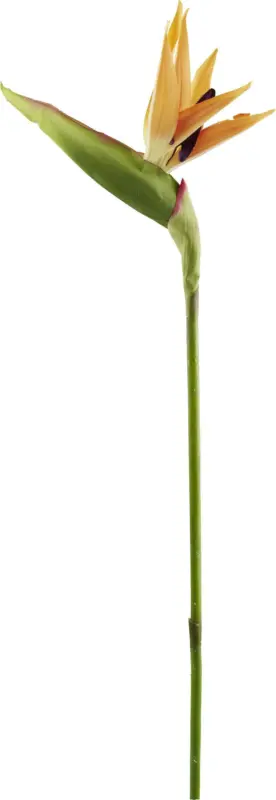 Kunstblume Strelizie in Orange