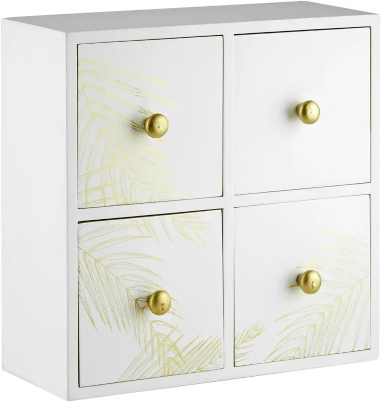 Dekokommode in Weiß