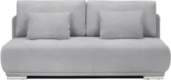Schlafsofa in Grau mit Bettfunktion