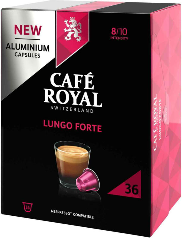 Café Royal Lungo Forte, 36 capsule -