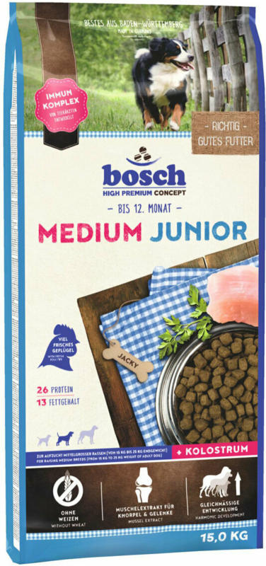 Dog Medium Junior 15 kg 15000 g