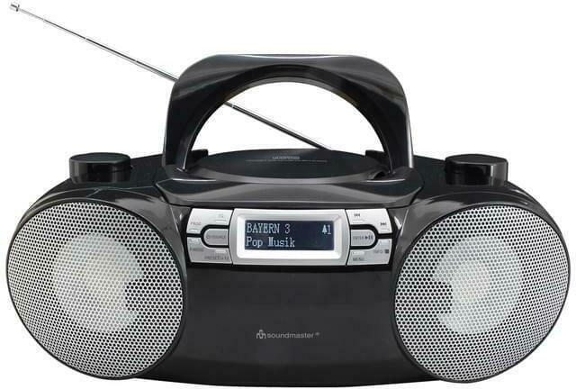 Soundmaster SCD8100SW tragbares CD-Radio mit DAB+, Bluetooth, USB, SD & MP3-Wiedergabe