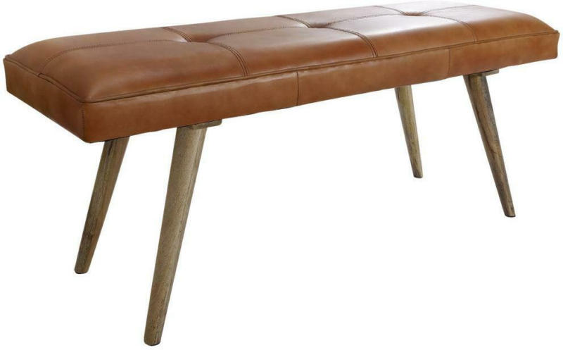 Hockerbank Salim B: 117 cm Leder