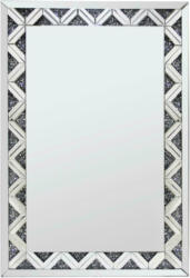 Wandspiegel in Silberfarben ca. 80x120cm