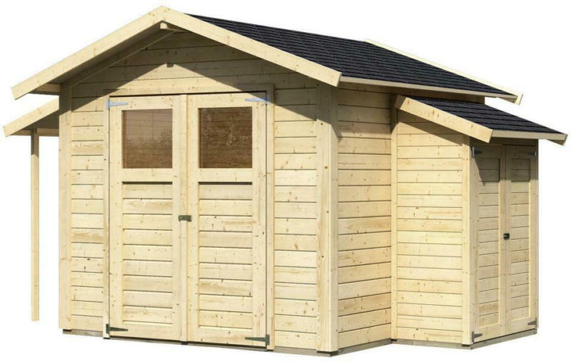Gartenhaus Natur 376x230x181