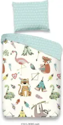 Babybettw&auml;sche Boho Junior aus Baumwolle