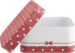 mömax Spittal a. d. Drau Geschenkbox Bow in Rot/Weiß aus Karton