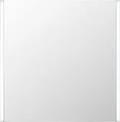 Leuchtspiegel in Weiß ca. 63x65cm