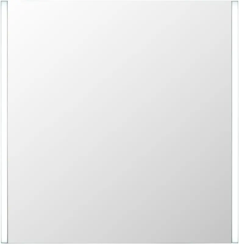 Leuchtspiegel in Weiß ca. 63x65cm