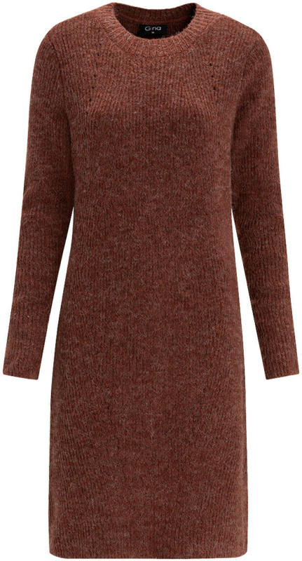 Damen Strickkleid mit hohem Halsausschnitt (Nur online)