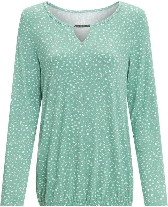 Damen Langarmshirt mit Glitzersteinchen (Nur online)