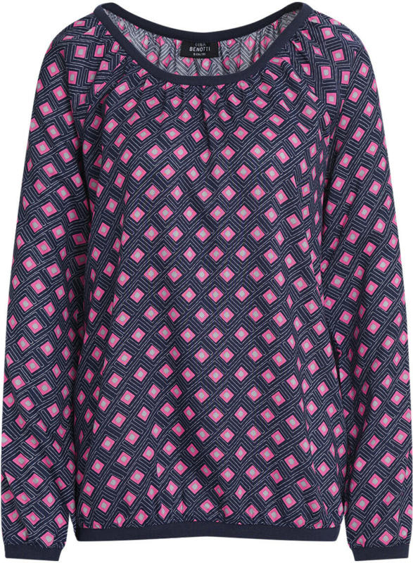 Damen Bluse im Sweat-Style (Nur online)
