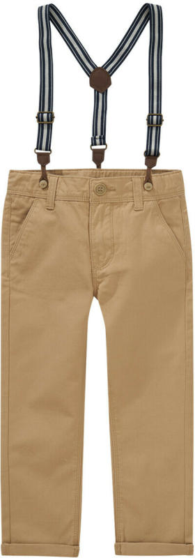 Jungen Chinohose mit Hosenträgern