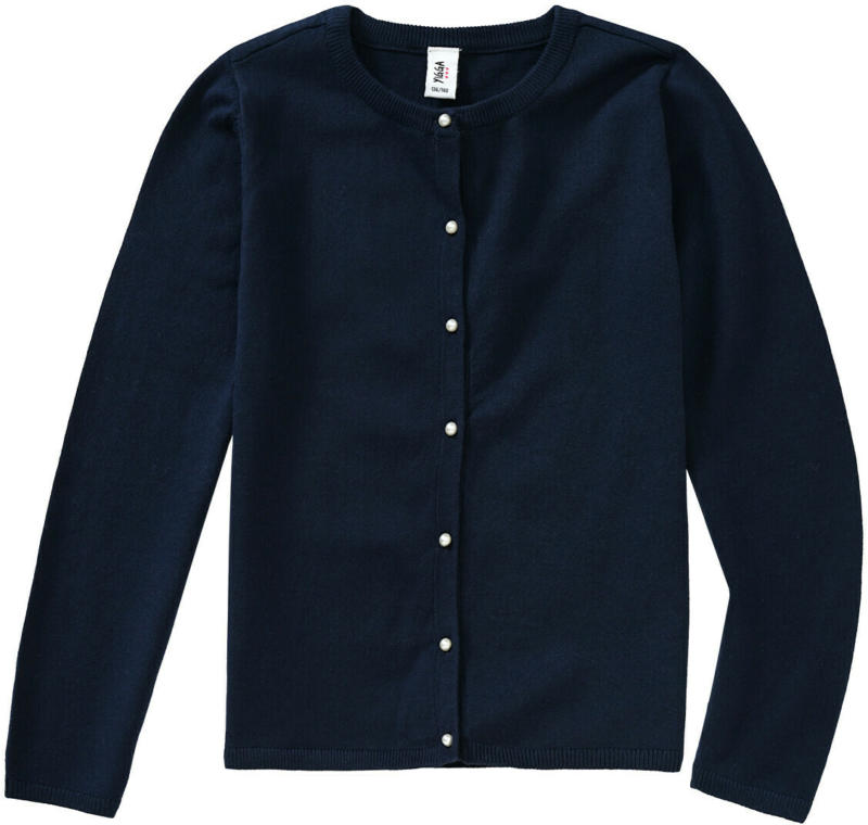 Mädchen Cardigan mit Perlenknöpfe (Nur online)