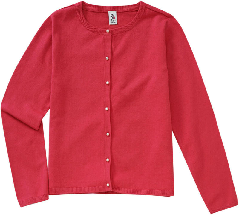Mädchen Cardigan mit Perlenknöpfe (Nur online)