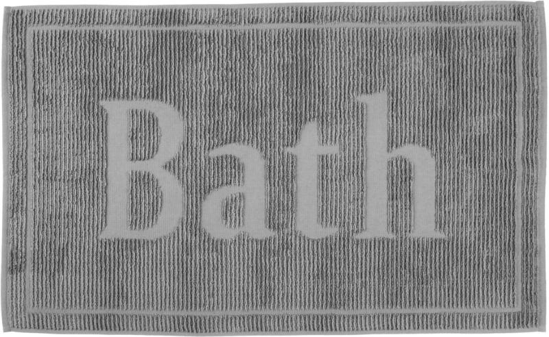 BADEMATTE Anthrazit 50/80 cm