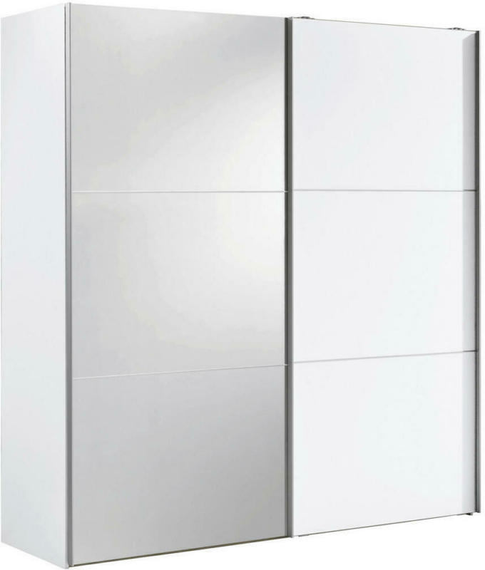 SCHWEBETÜRENSCHRANK 2-türig Weiß