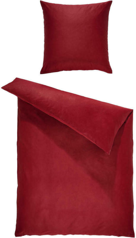 BETTWÄSCHE Satin Bordeaux