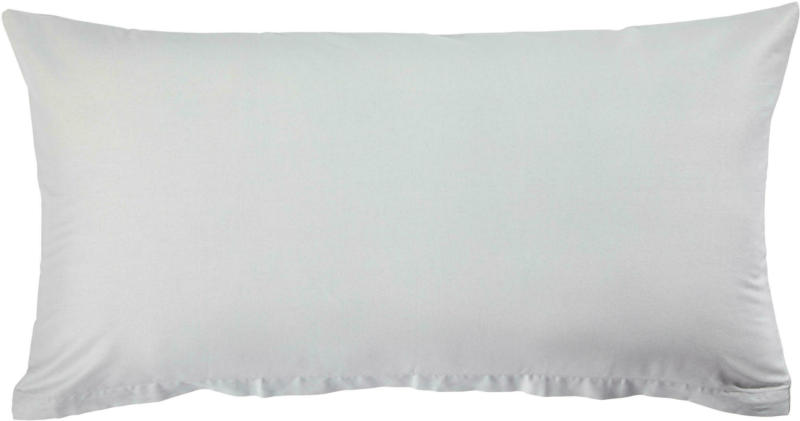 KISSENHÜLLE Silberfarben 40/80 cm