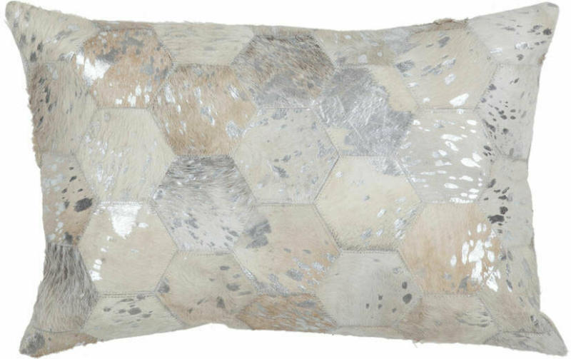 Kissen „Spark Pillow 210“, grau/silber