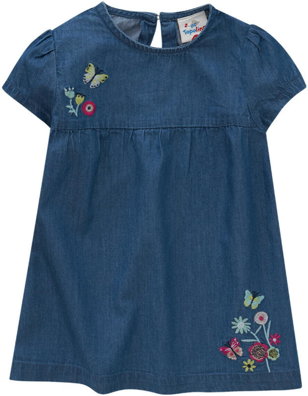 Mädchen Bluse in Denim-Optik (Nur online)