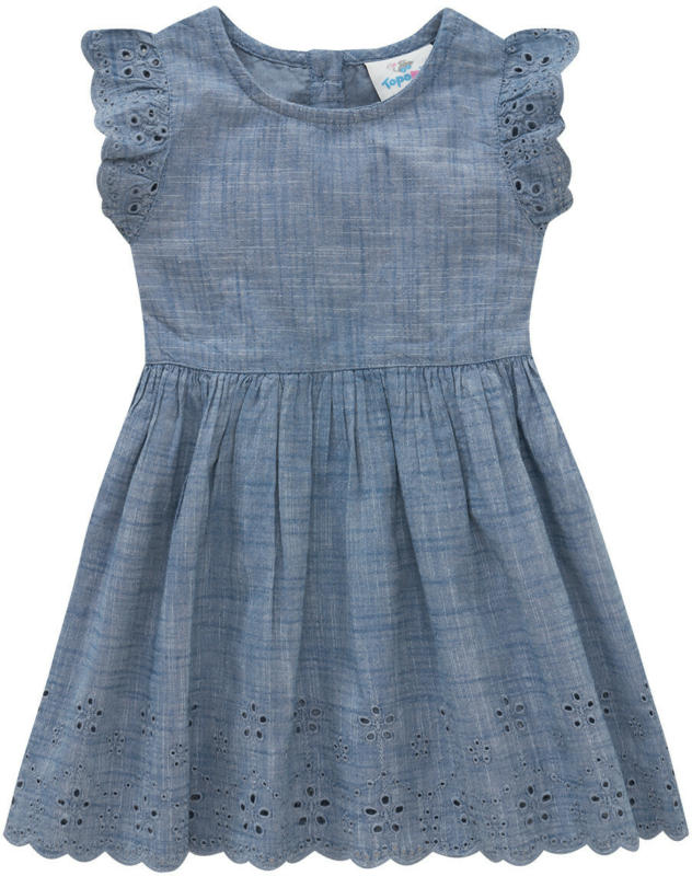 Baby Kleid mit Lochstickerei (Nur online)