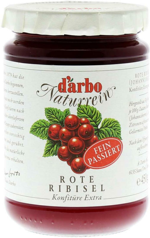 Darbo Rote Ribisel Konfitüre