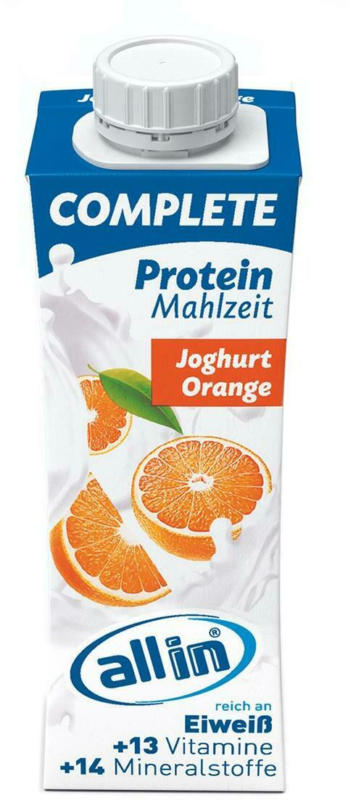 Allin Complete Protein Joghurt Orange