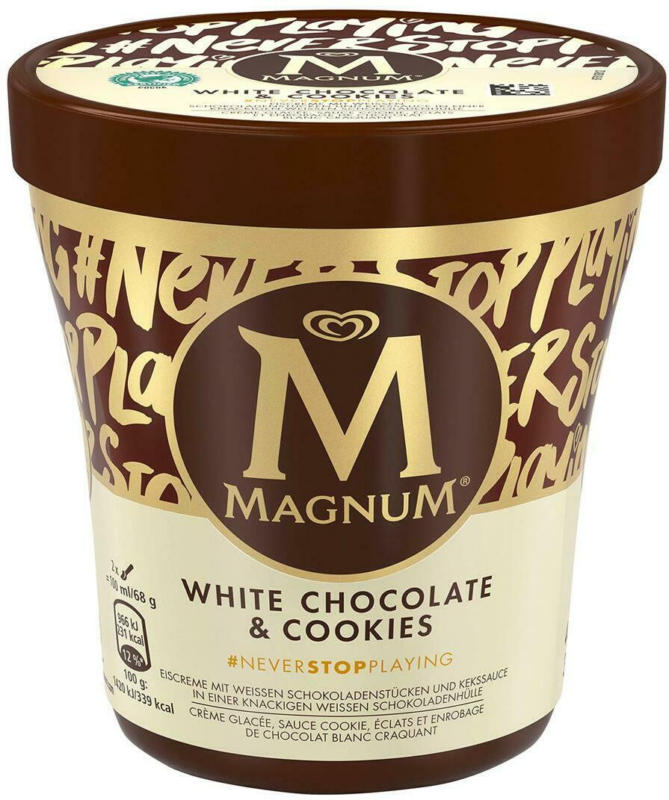 Eskimo Magnum White Chocolate Cookies