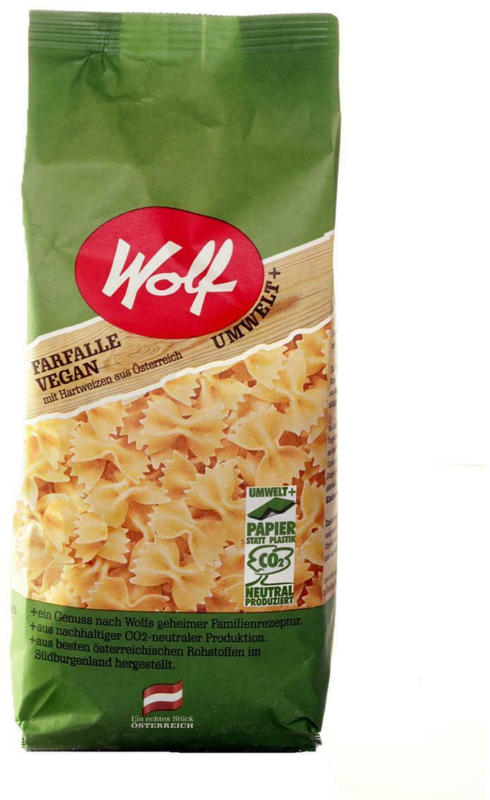 Wolf Grießfarfalle Vegan