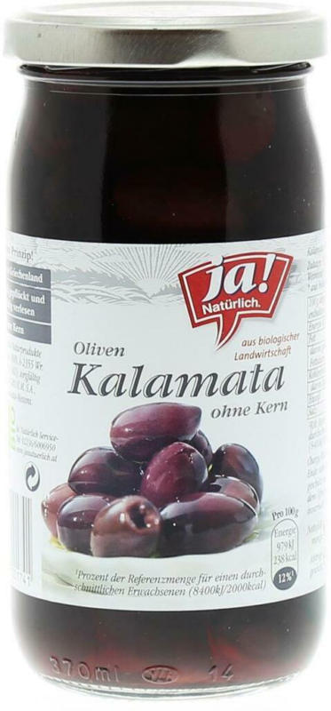 Ja! Natürlich Kalamata Oliven ohne Kern