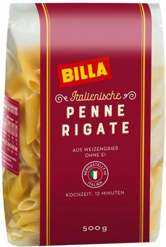 BILLA Penne Rigate