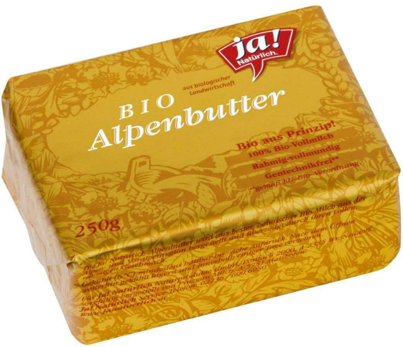 Ja! Natürlich Alpenbutter