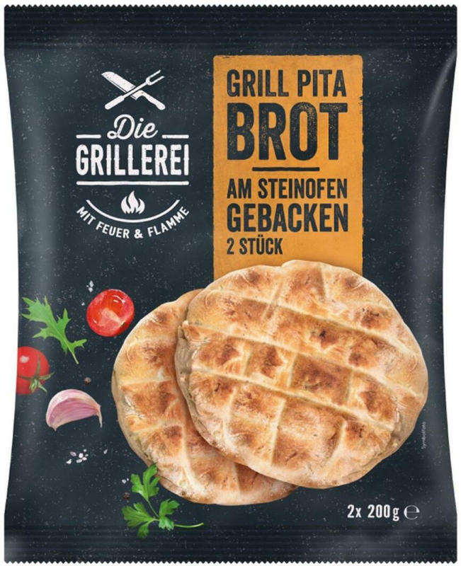 Die Grillerei Grill Pita Brot