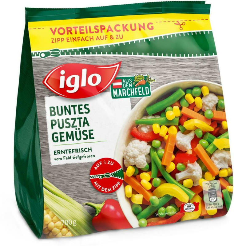 Iglo Buntes Pusztagemüse