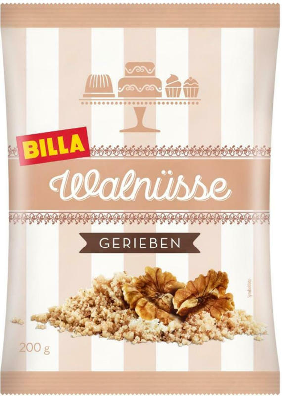BILLA Walnüsse Gerieben