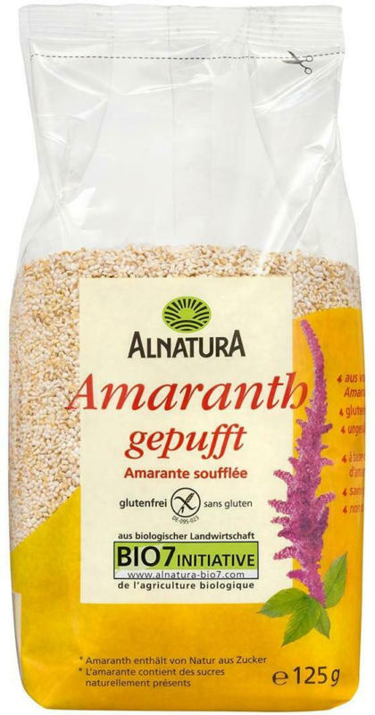 Alnatura Amaranth Gepufft