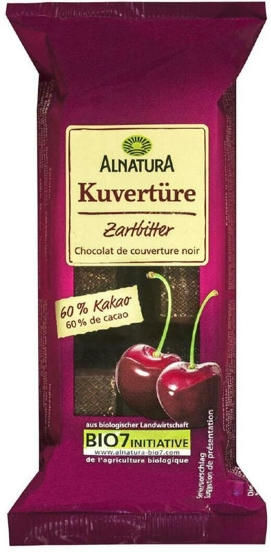 Alnatura Kuvertüre Zartbitter