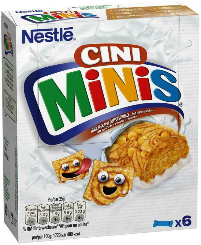 Nestlé Cini Mini Cerealien Riegel