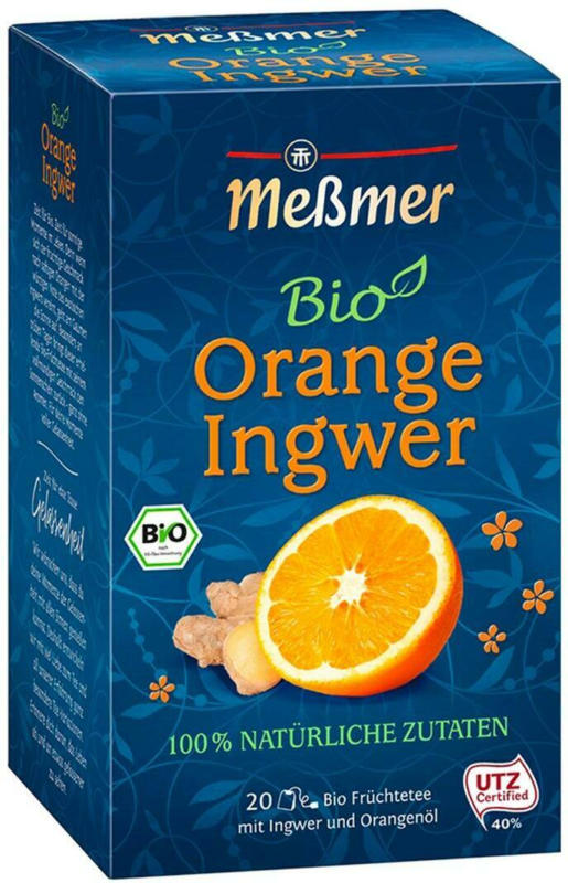 Meßmer Bio Orange Ingwer