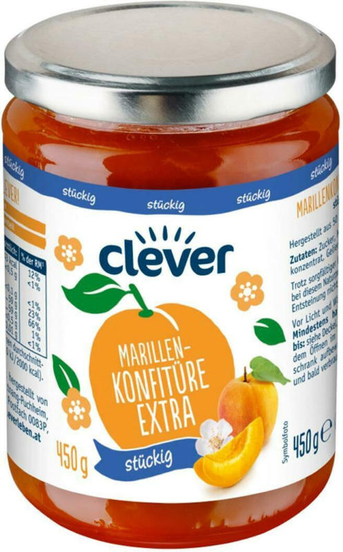 Clever Marille Konfitüre Extra