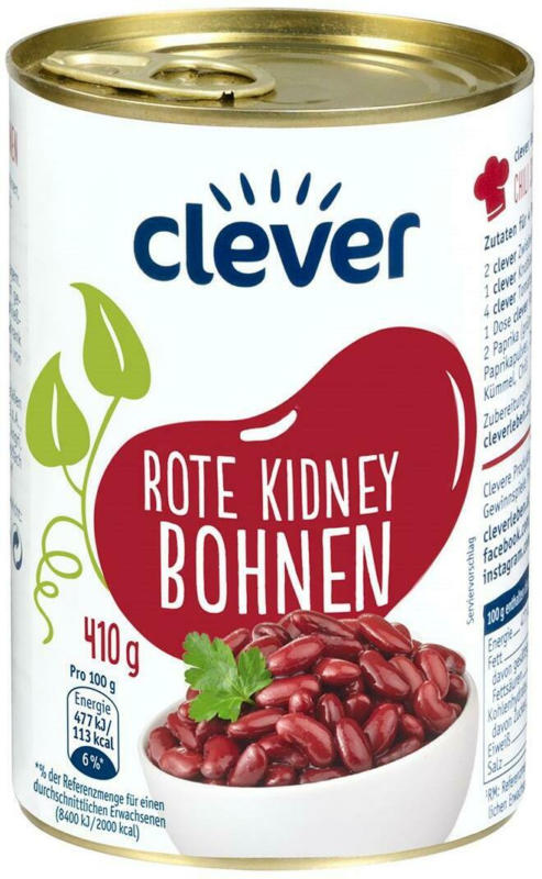 Clever Rote Kidney Bohnen