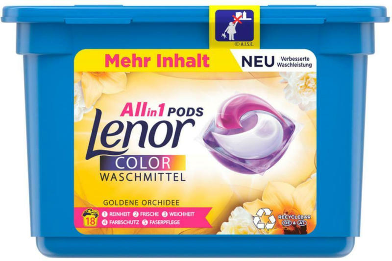 Lenor All-in-1 Pods Goldene Orchidee