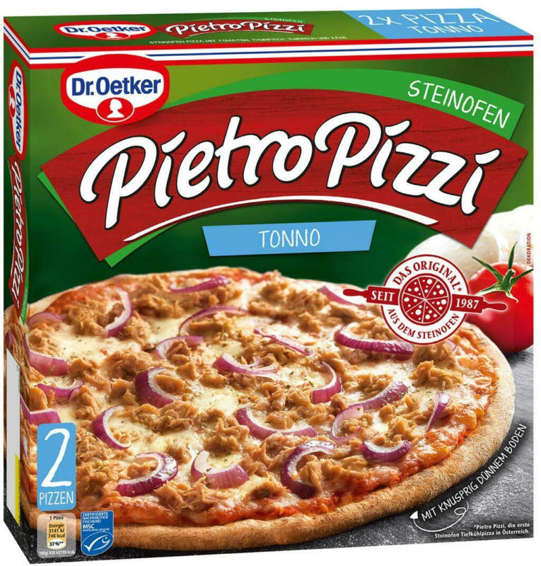 Dr. Oetker Pietro Pizzi Tonno Duo