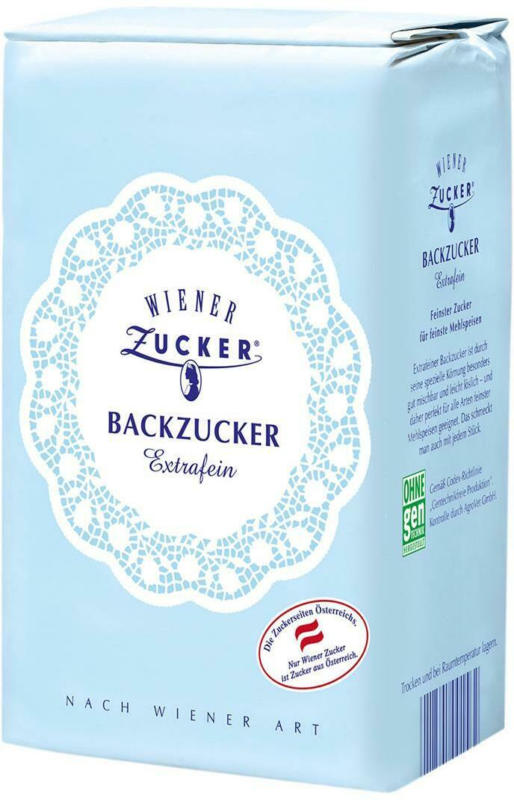 Wiener Zucker Backzucker Extrafein